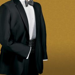 One-Button Tuxedo Jacket