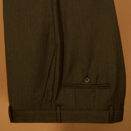 Flat Front Performance Suit Trouser
