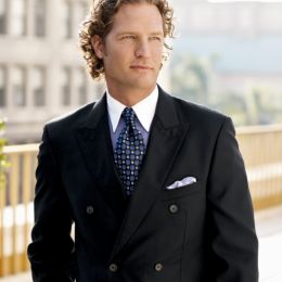 Double Breasted Performance Suit Jacket