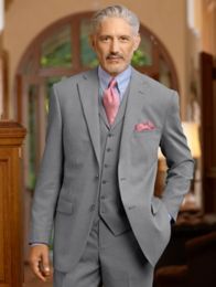 100% Wool Two-Button Notch Lapel Suit Separate Jacket