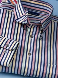  Performance Cotton Long Sleeve Sport Shirt 