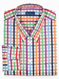  Performance Cotton Long Sleeve Sport Shirt 