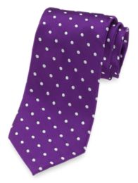 Dots Woven Silk Tie