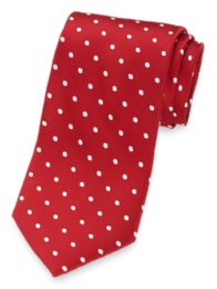 Dots Woven Silk Tie