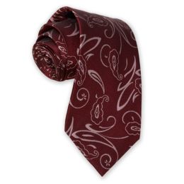 Woven Silk Abstract Paisley Tie