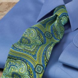 Silk Paisley Necktie
