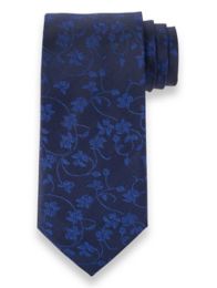 Floral Woven Silk Tie from Paul Fredrick | Paul Fredrick