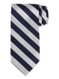 Blazer Stripe Woven Silk Tie