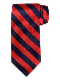 Blazer Stripe Woven Silk Tie