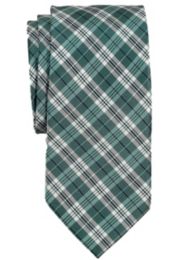 Plaid Silk Tie