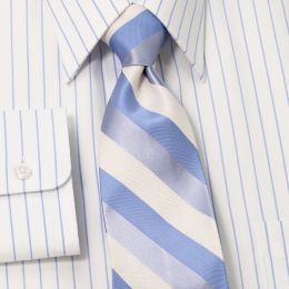 Satin Tonal Stripe Tie