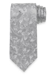 Floral Woven Silk Tie
