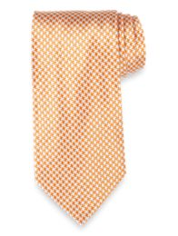 Satin Houndstooth Tie