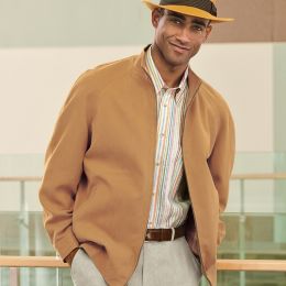 Silk Baracuta Jacket