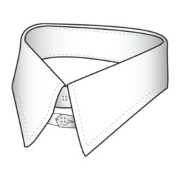 Button Tab Collar