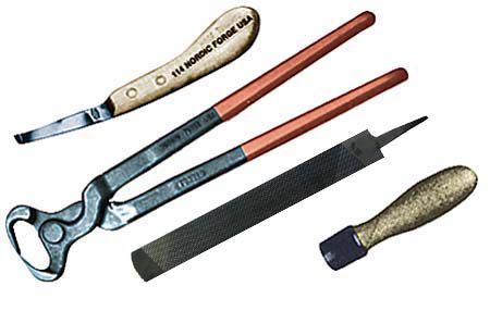 4 Piece Standard Farrier Kit