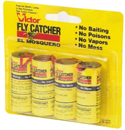 Victor Fly Catcher Ribbon 4-PACK