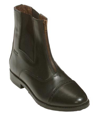 Leather Women'S Front Zip Padd