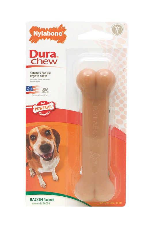 Nylabone Bacon Healthy Edible and Dura Chew Pack
