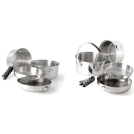 GSI Outdoors Glacier Stainless Cookset