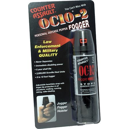 Counter Assault OC 10 Fogger W/Jogger Key Ring