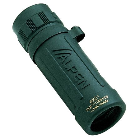 Alpen Green Rubber Covered Monocular