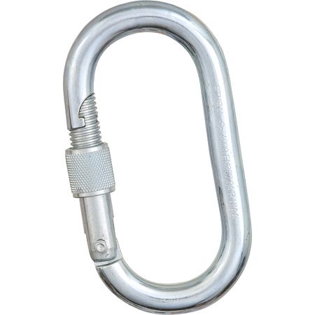 Stubai Oval Screw Gate Carabiner
