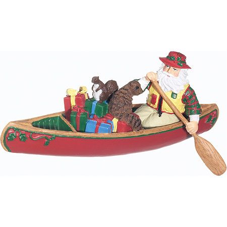 Outside Inside Santa Ornaments