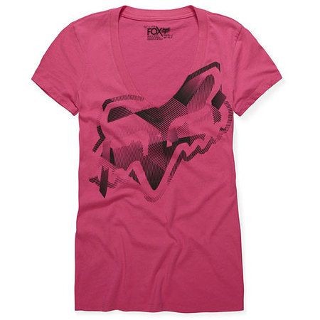 Fox Acute Vneck Girls Tee