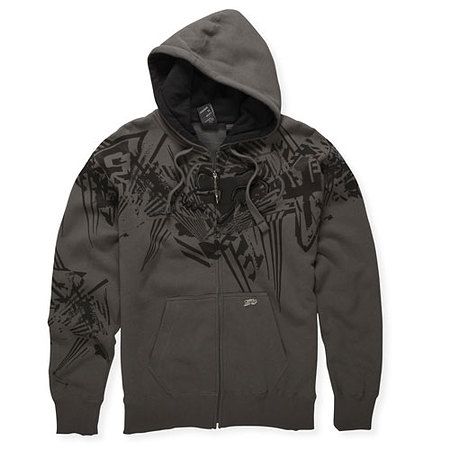 Fox Soho Zip Front Fleece Hoody