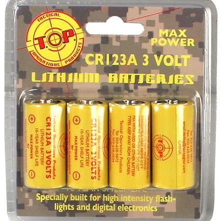 Tactical Operations Products 3V Lithium Battery