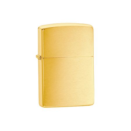 Zippo Brushed Brass Lighter
