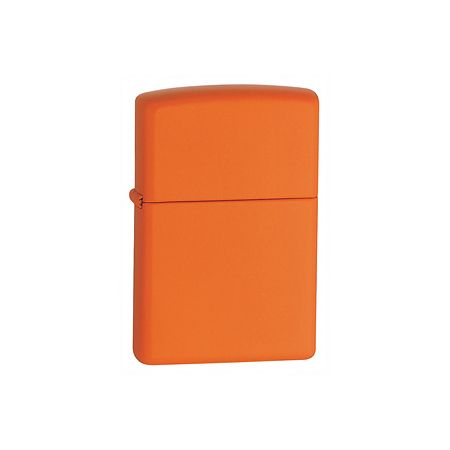 Zippo Orange Matte Lighter