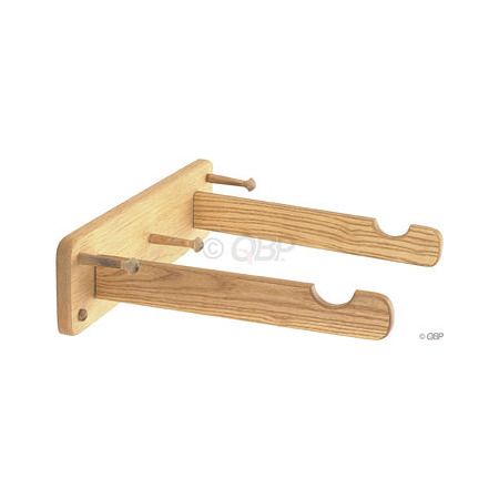 Sports Solutions Red Oak Wall Mount Rack