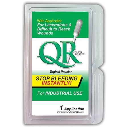 QR Quick Relief Powder Bandage With Applicator