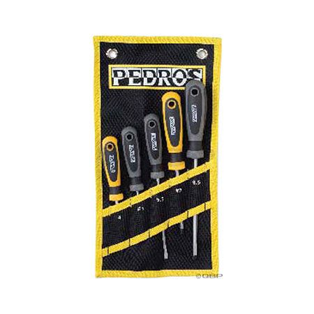 Pedros 5 Piece Screwdriver Set with Storage Pouch