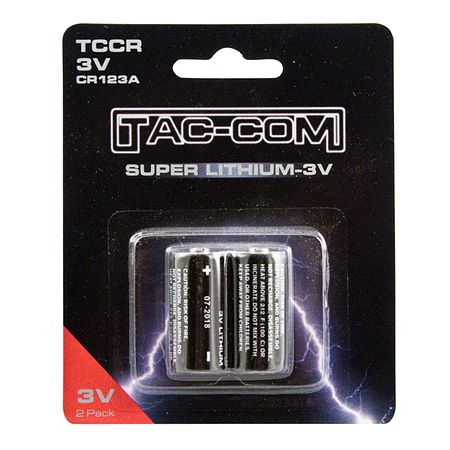 Tac-Com Super Lithium 3 Volt Batteries