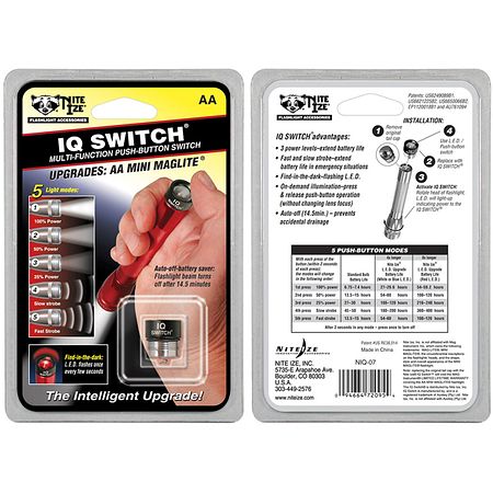 NiteIze IQ Switch For Mini Mag AA