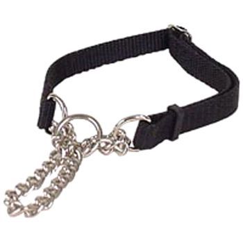 Adj Choke Collar 20-32 Inch Black