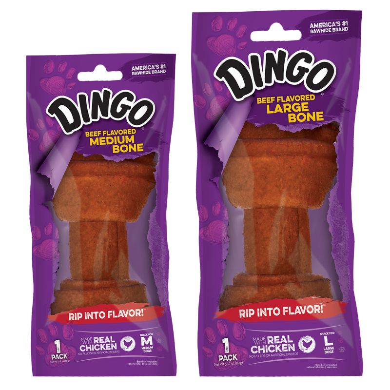 Dingo Beefy Bone Large