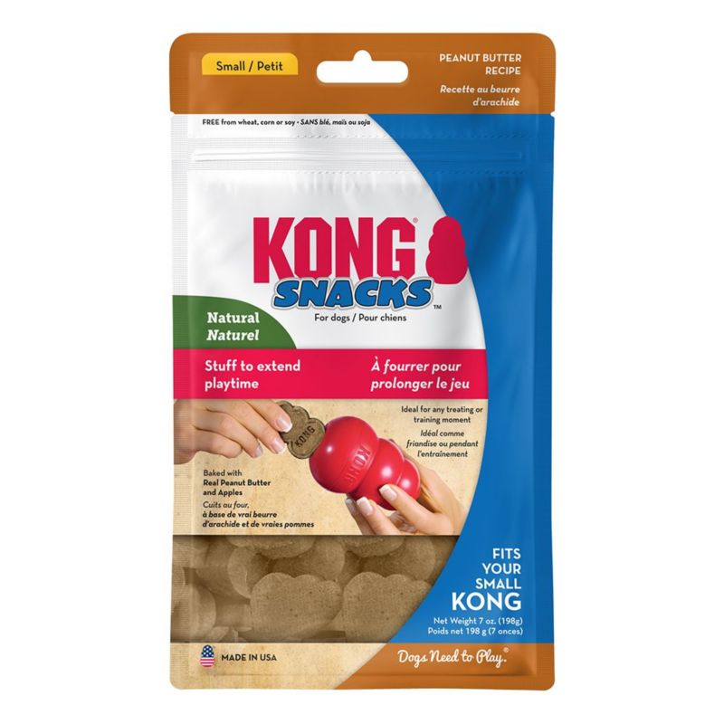 KONG Snacks Small Dog Treat PEANUT