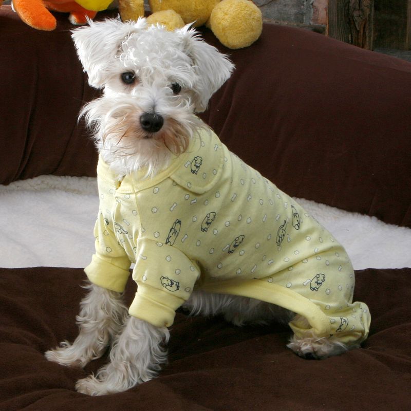 Fashion Pet Sweet Dreams Dog Pajamas LG Yellow