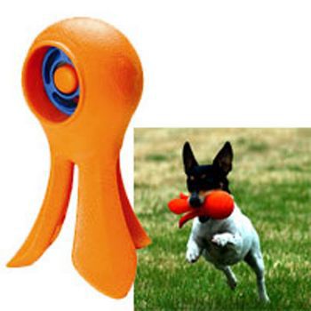 StarMark Click & Play Squid Dog Training Toy