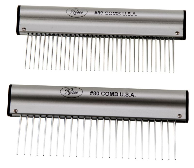 Resco #80 Pet Grooming Comb Coarse