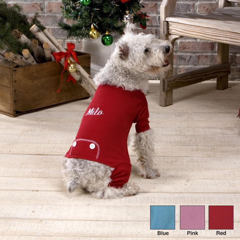 103522P XS RED - Long John Thermal Pj's Personalized