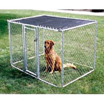 MidWest K-9 Chain Link Dog Kennel 6ftX4ftX4ft