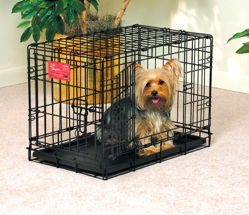 Midwest Life-Stages Double Door Dog Crate 36x24x27