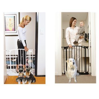 Bindaboo Swing Closed Security Dog Gate White