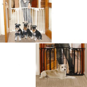 Bindaboo Hallway Security Pet Gate Black