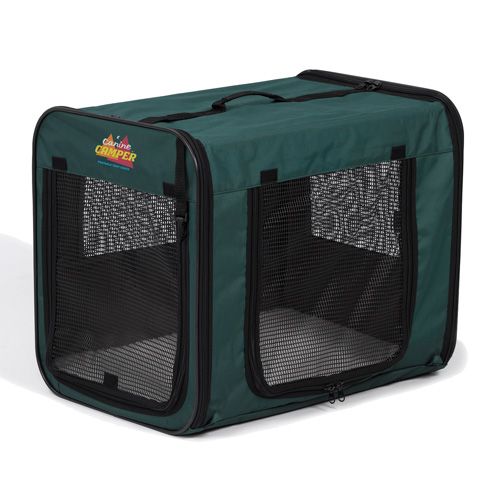 MidWest K9 Camper Dble Door Sft Dog Crate